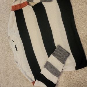 All Saints striped wool sweater